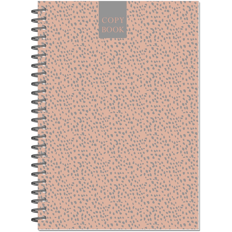 

Бизнес-тетрадь А5,96л,точка,греб,обл.глянц.лам. Attache Fleur Коралл, (2шт.)