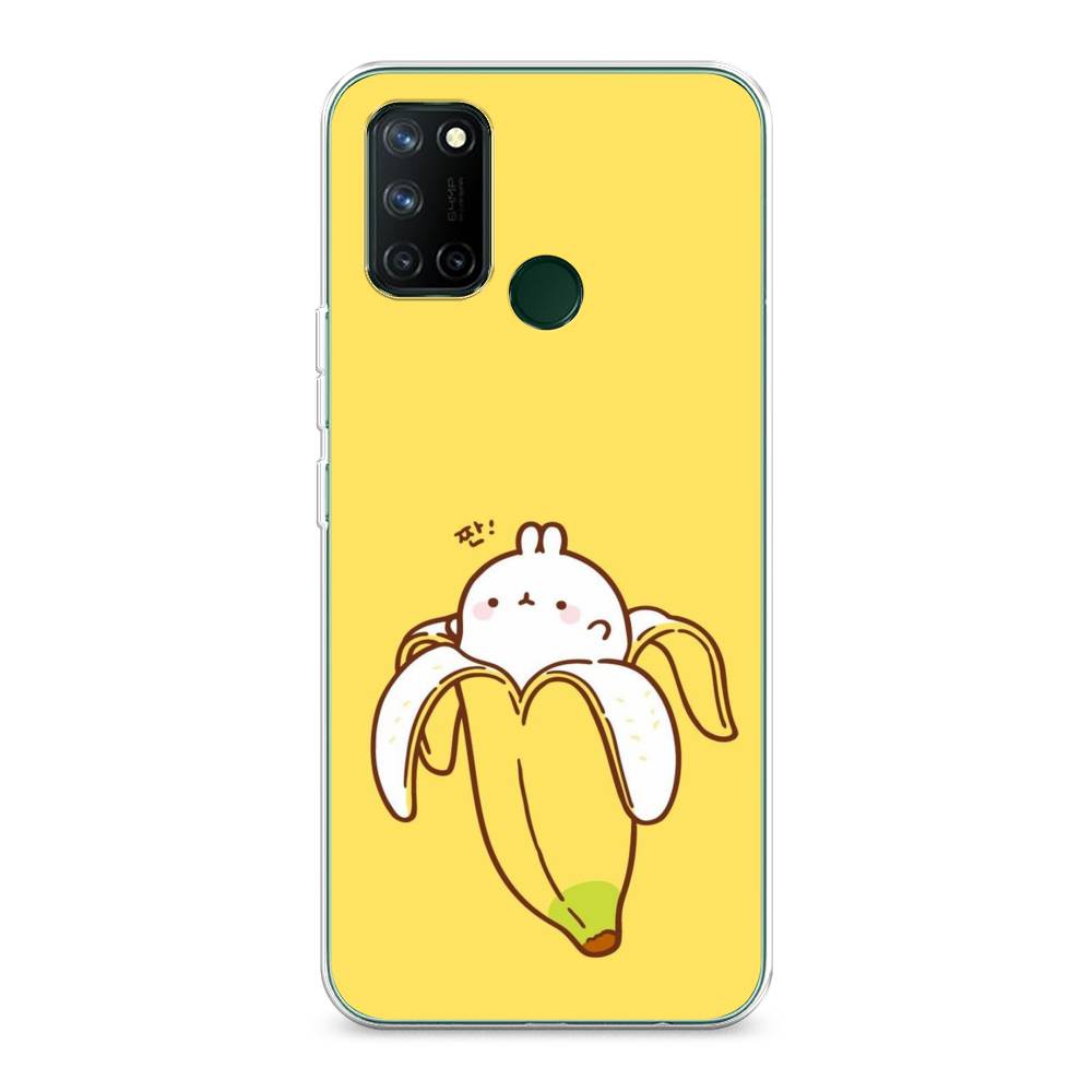 

Чехол Awog на Realme 7i "Зайчик-бананчик", Разноцветный, 253950-2