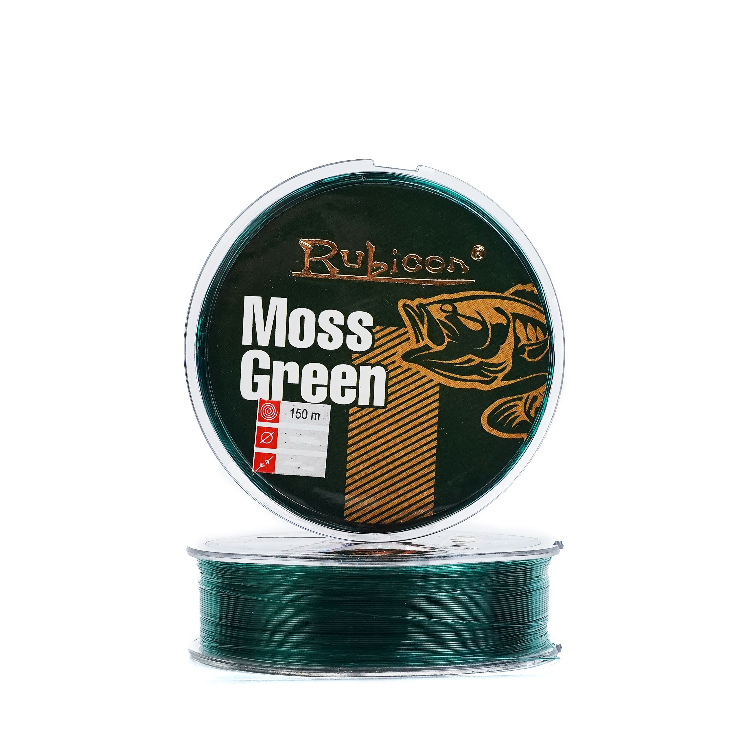 

Монофильная леска для рыбалки RUBICON Moss Green 150 м 0,42 мм