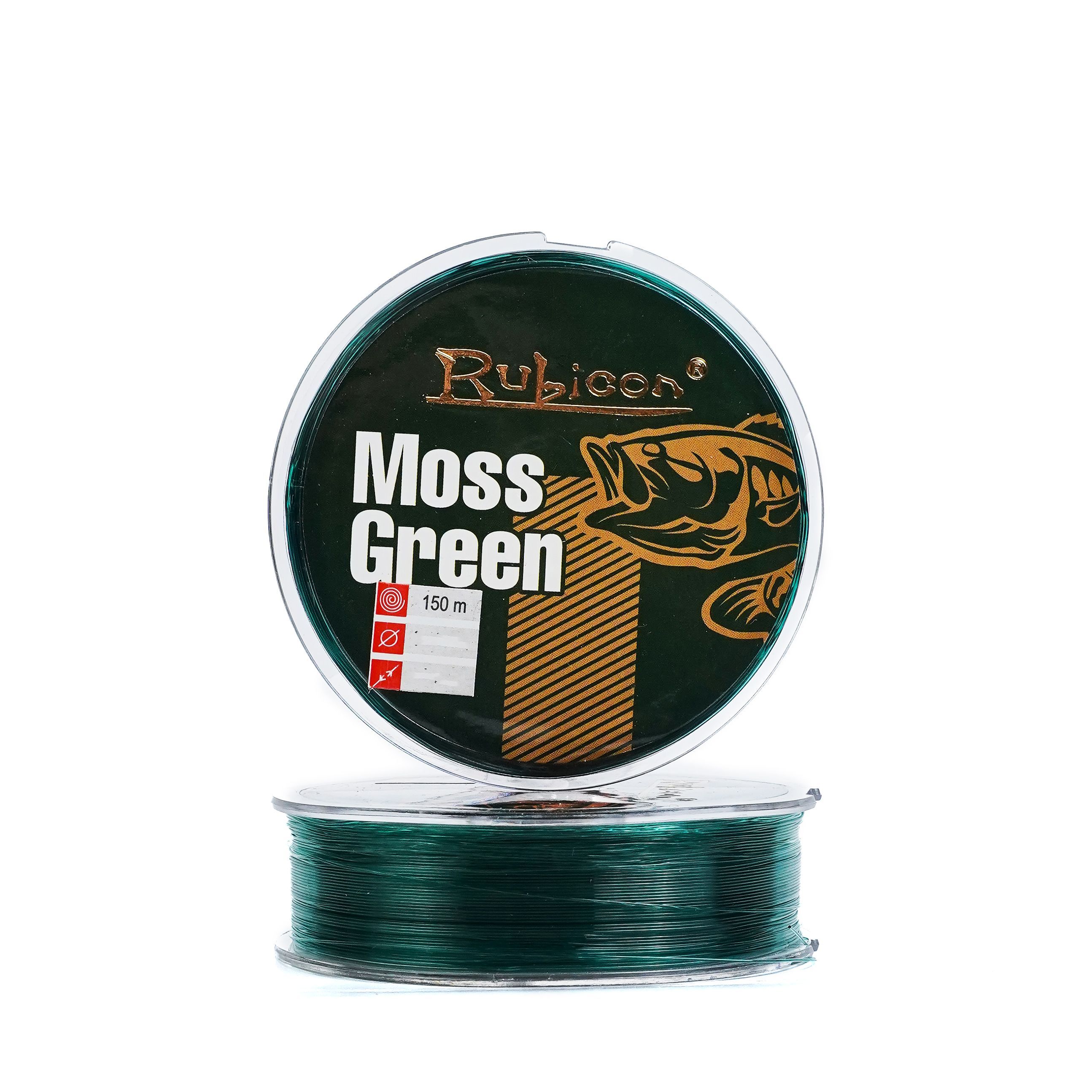 Монофильная леска для рыбалки RUBICON Moss Green 150 м 045 мм 361₽