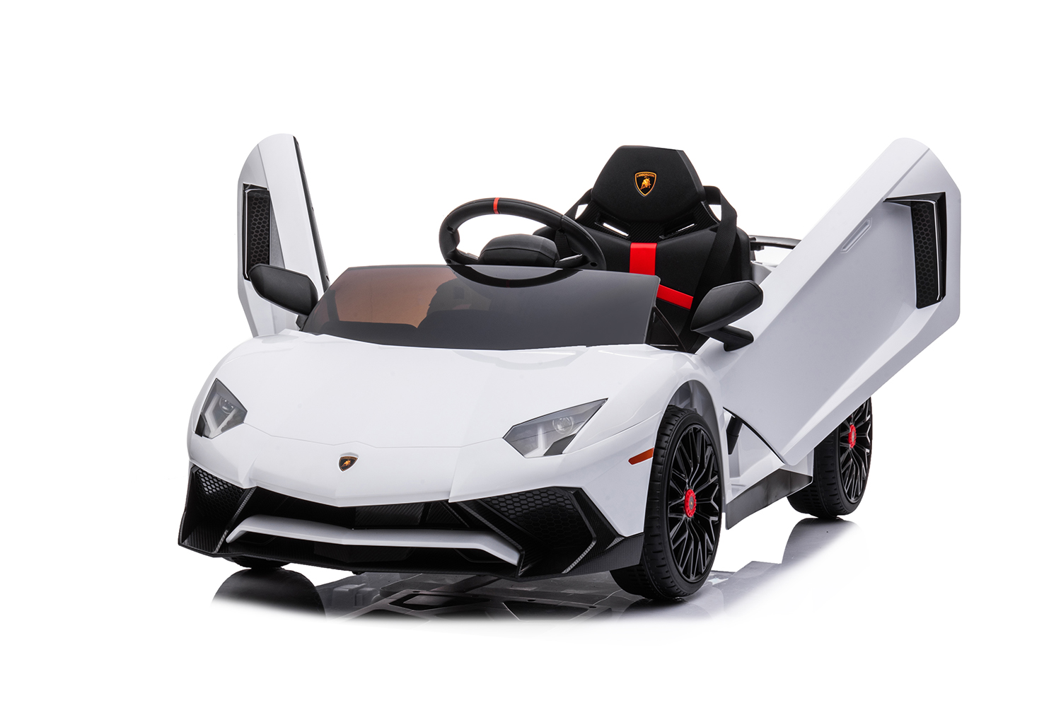 фото Детский электромобиль lamborghini aventador sv roadster 2wd 12v - bdm0931-white