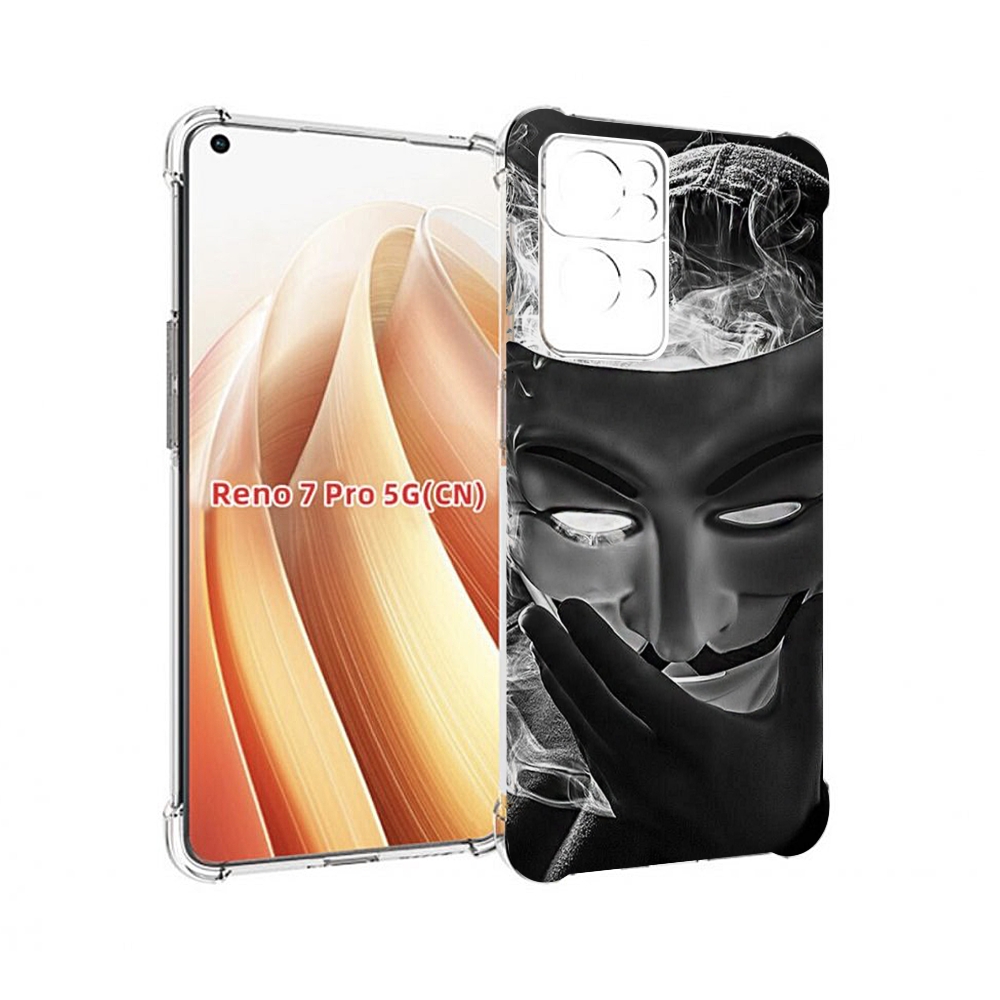 

Чехол MyPads Маска для OPPO Reno7 Pro 5G, Прозрачный, Tocco