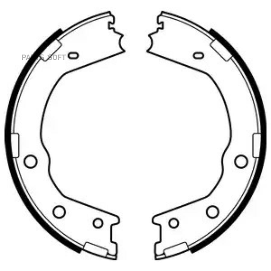 

Тормозные колодки DELPHI LS2067