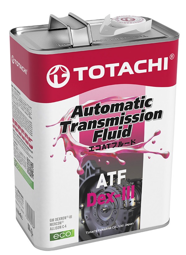 фото Масло трансмиссионное totachi atf dex-iii (class) 4л (4562374691186) 20704 totachi арт. 20