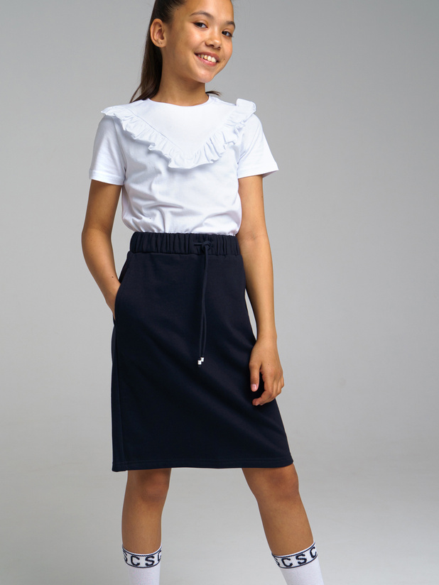 

Юбка детская PlayToday 22227053 цв. тёмно-синий р. 152, 22227053