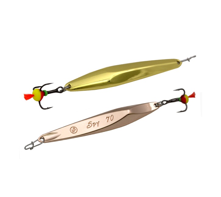 

Блесна вертикальная ECOPRO Spy 50мм 6г, G/C, Золотистый, EPVJSP50GC
