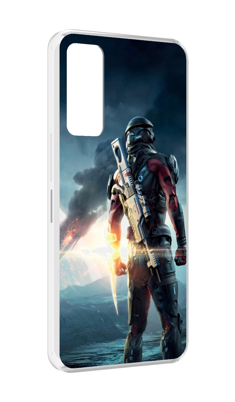 

Чехол MyPads Mass Effect Andromeda Ryder для TCL 30 / TCL 30 5G / TCL 30+ plus, Прозрачный, Tocco