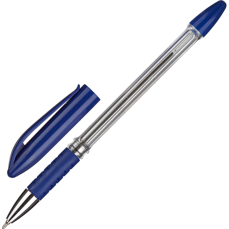 

Ручка шариковая Attache, манжетка, мет.након., синие чернила, (15шт.)