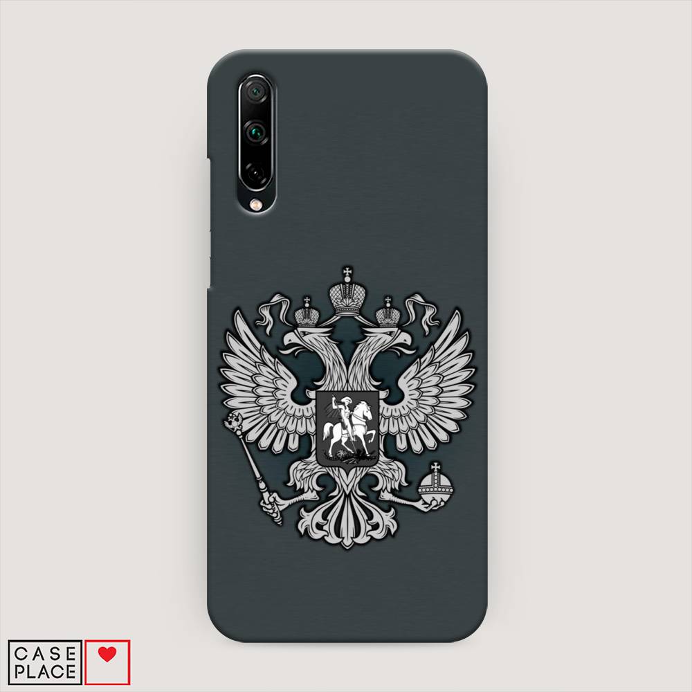 фото Чехол awog "герб россии серый" для honor 30i