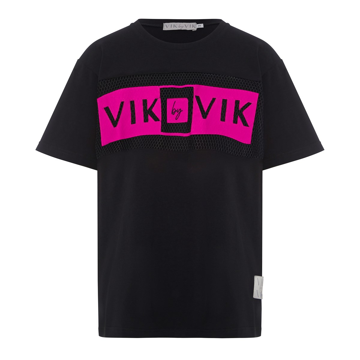 

Футболка женская Vik By Vik 40906 черная S, Черный, 40906