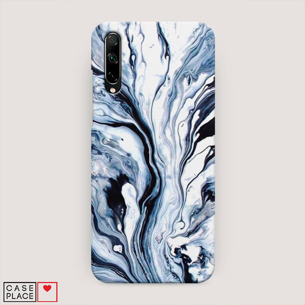 

Чехол Awog "Голубой минерал мрамор" для Honor 30i