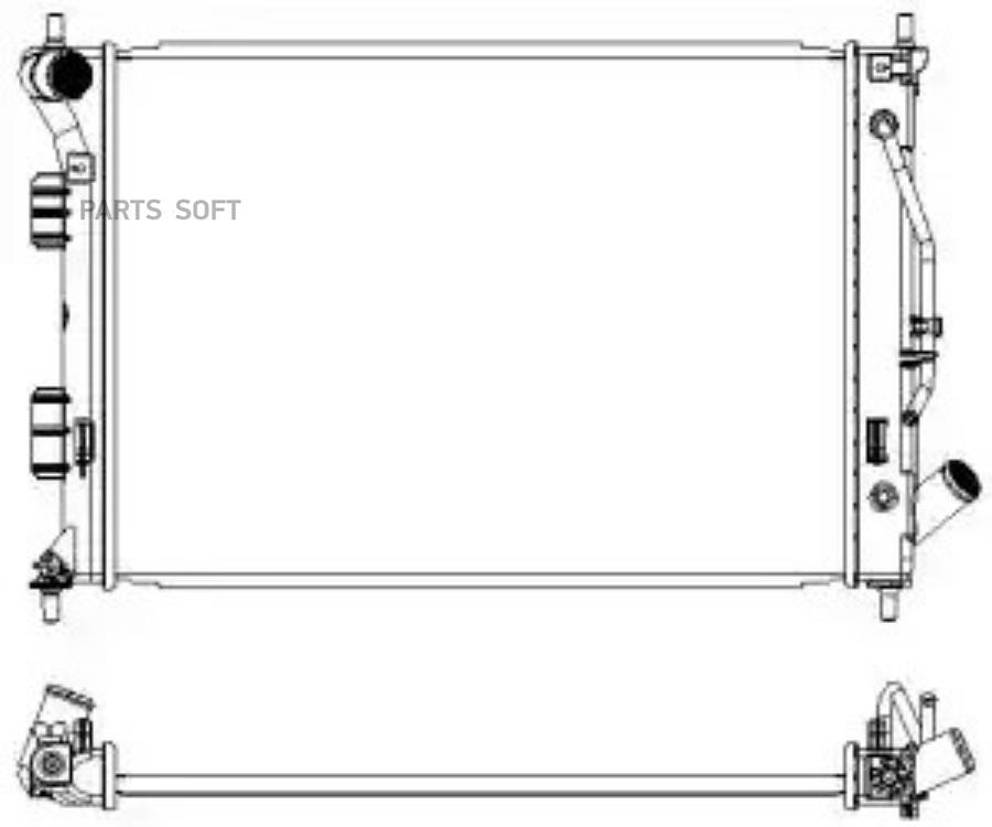 

Радиатор Системы Охлаждения 32218511 Nsii0008094736 Sakura арт. 32218511