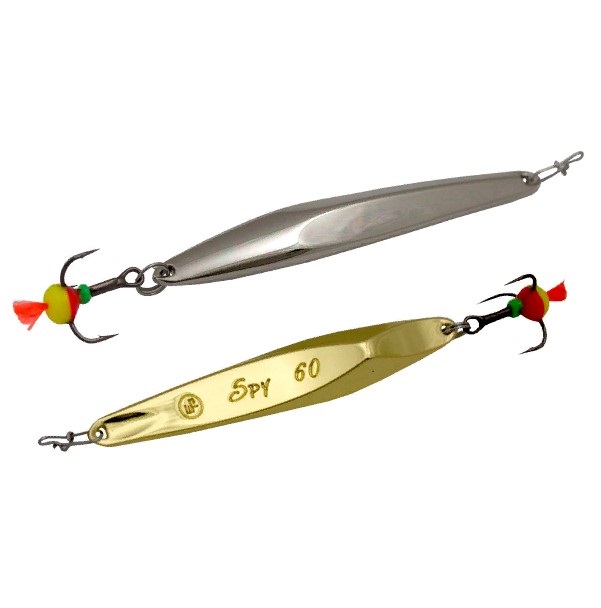 

Блесна вертикальная ECOPRO Spy 70мм 15г,S/G, Серебристый;золотистый, EPVJSP70SG