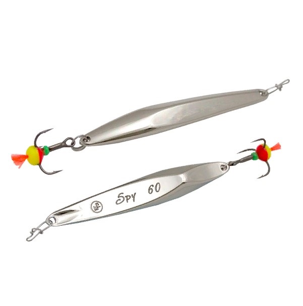 

Блесна вертикальная ECOPRO Spy 90мм 25г, S, Серебристый, EPVJSP90S