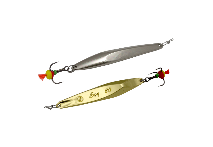 

Блесна вертикальная ECOPRO Spy 90мм 25г,S/G, Серебристый;золотистый, EPVJSP90SG