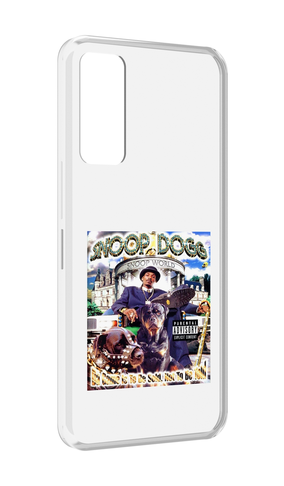 

Чехол MyPads Snoop Dogg DA GAME IS TO BE SOLD, NOT TO BE TOLD для TCL 30 / TCL 30 5G, Прозрачный, Tocco