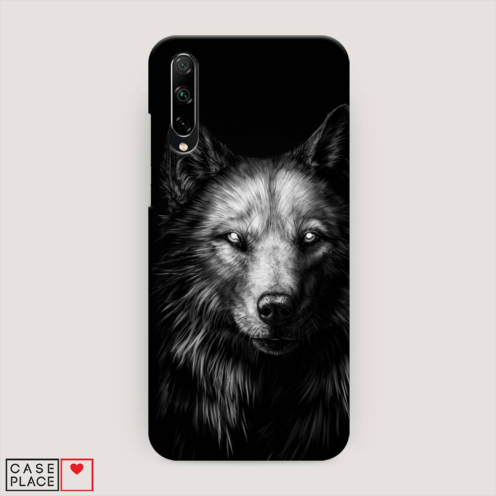 

Чехол Awog "Волк черно белый" для Honor 30i