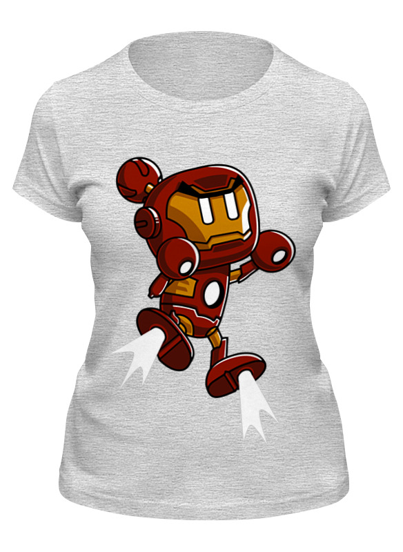 

Футболка женская Printio Бомбермэн (bomberman) серая M, Серый, Бомбермэн (bomberman)