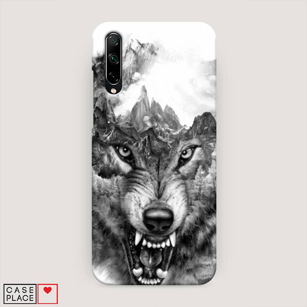 

Чехол Awog "Волк в горах" для Honor 30i