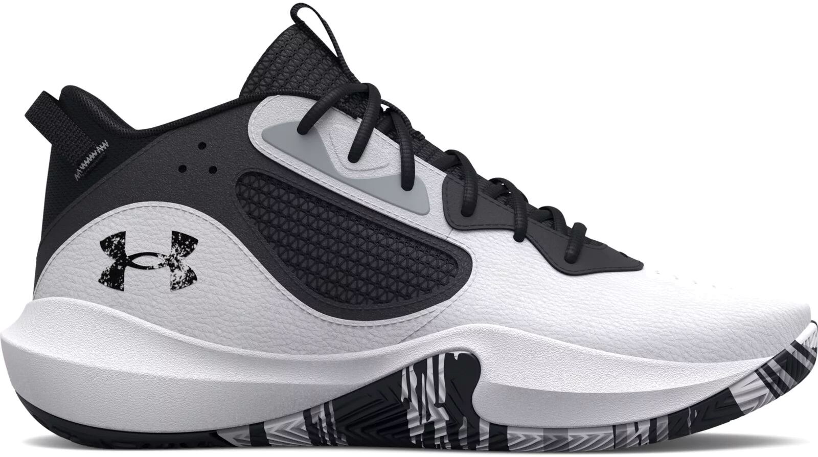 Кроссовки унисекс Under Armour Lockdown 6 белые M11 US;W12.5 US