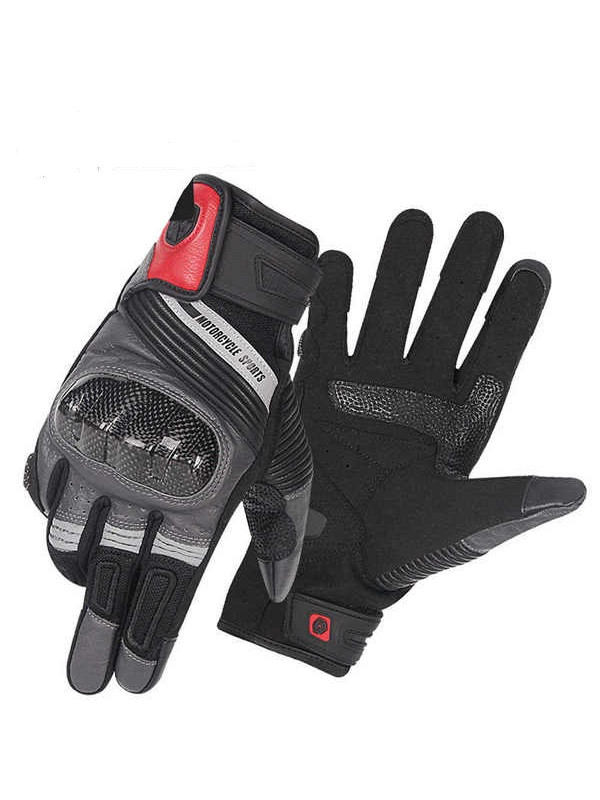 Перчатки кожаные Scoyco MC78 (Carbon) Grey L