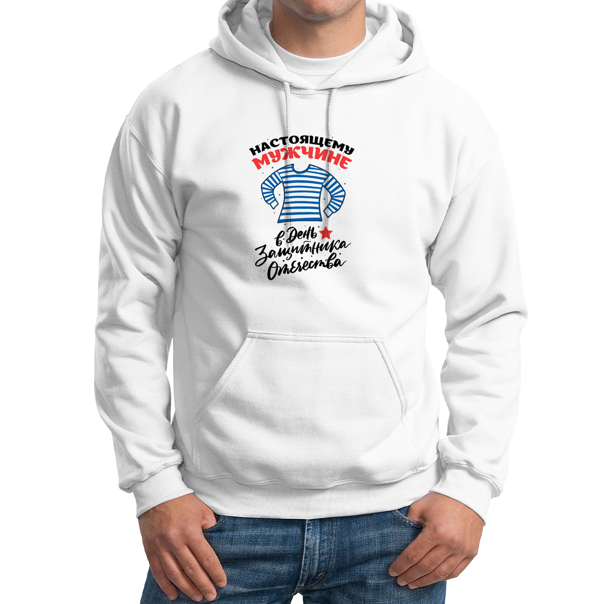 

Худи унисекс CoolPodarok 42M04796 белое 42 RU, Белый, 42M04796