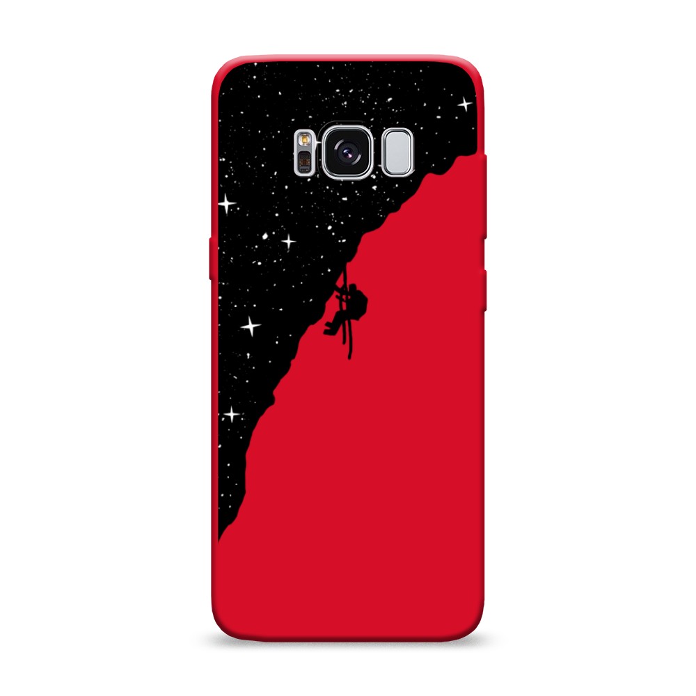 

Чехол Awog на Samsung Galaxy S8 "Скалолаз в космосе", Разноцветный, 24753-1