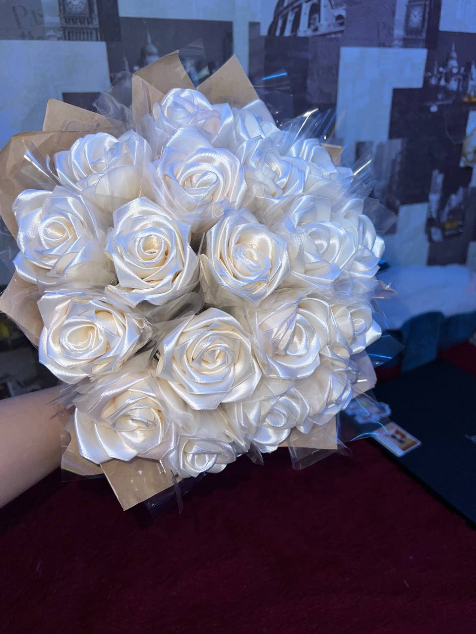 

Букет белых роз YourFlowers 67906083, Белый, 1.3