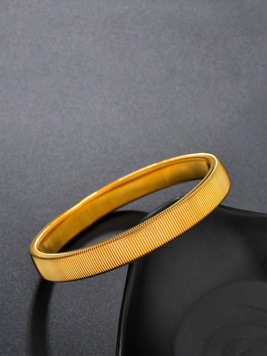 

Армбенды унисекс GENTLETEAM Armbends-Metal золотистые, Золотистый, Armbends-Metal