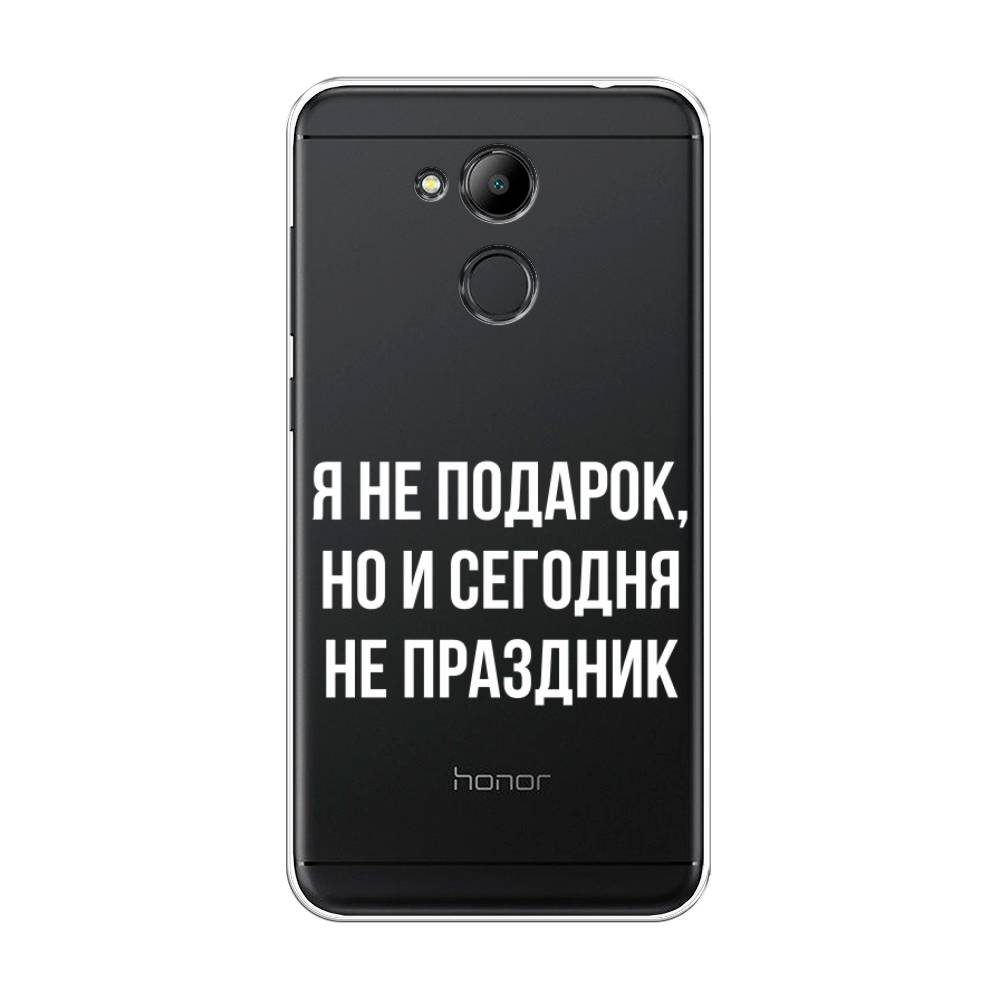 

Чехол Awog на Honor 6C Pro "Я не подарок", Серый;белый;прозрачный, 63850-6