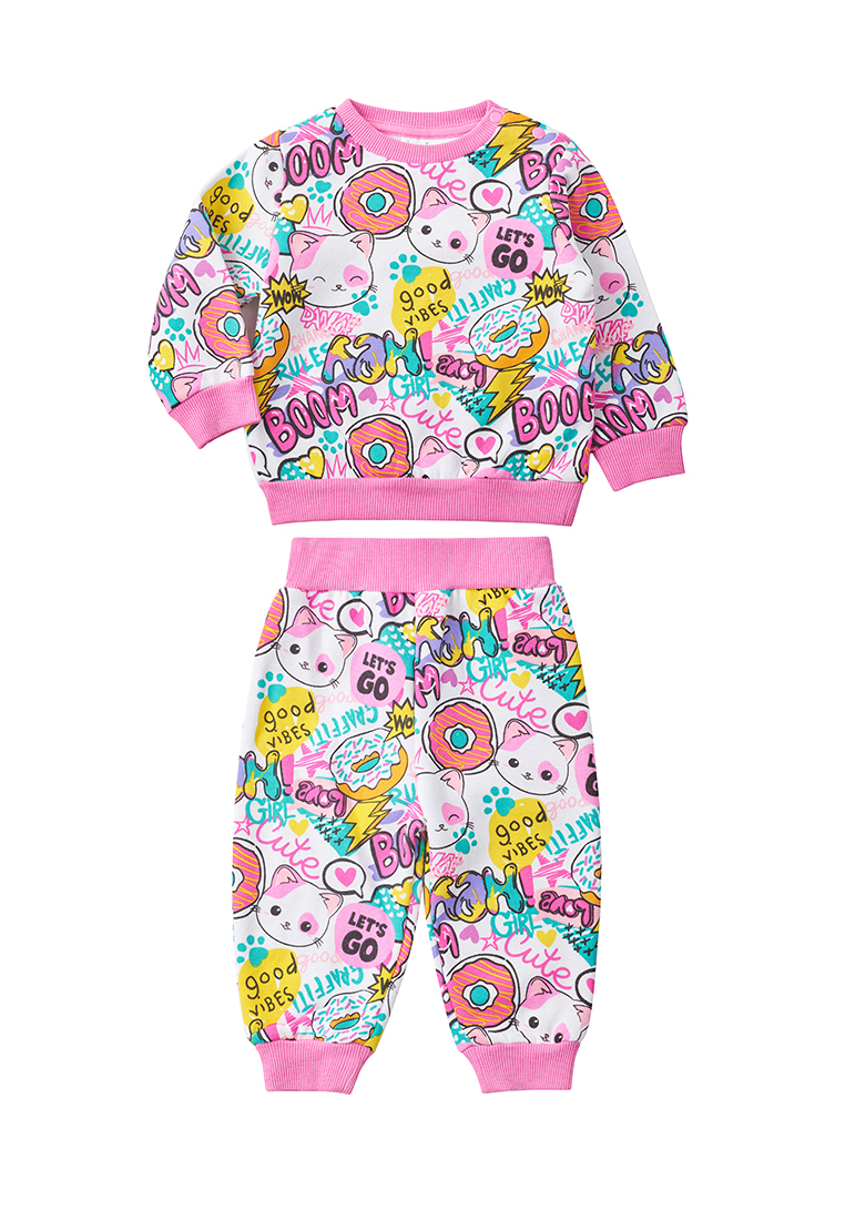 Комплект одежды Kari Baby AW23B04303503, разноцветный, 68