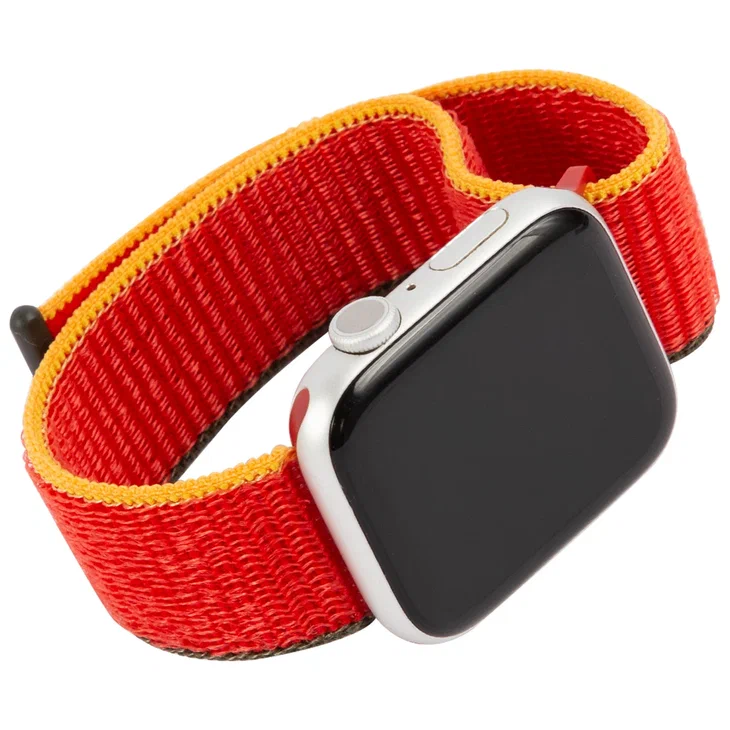 

Ремешок MB УТ000027916, Apple Watch 38-40mm SE/S3-S6 кр.апел./кор.-желтый