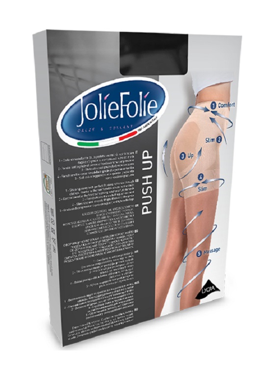

Колготки женские Jolie Folie JF PUSH UP 20 черные 2, JF PUSH UP 20