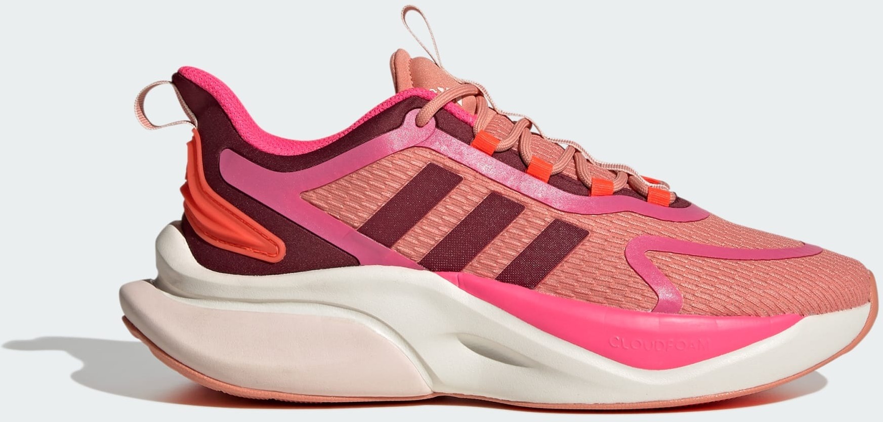 

Кроссовки женские Adidas Alphabounce + розовые 5 UK, Розовый, Alphabounce +