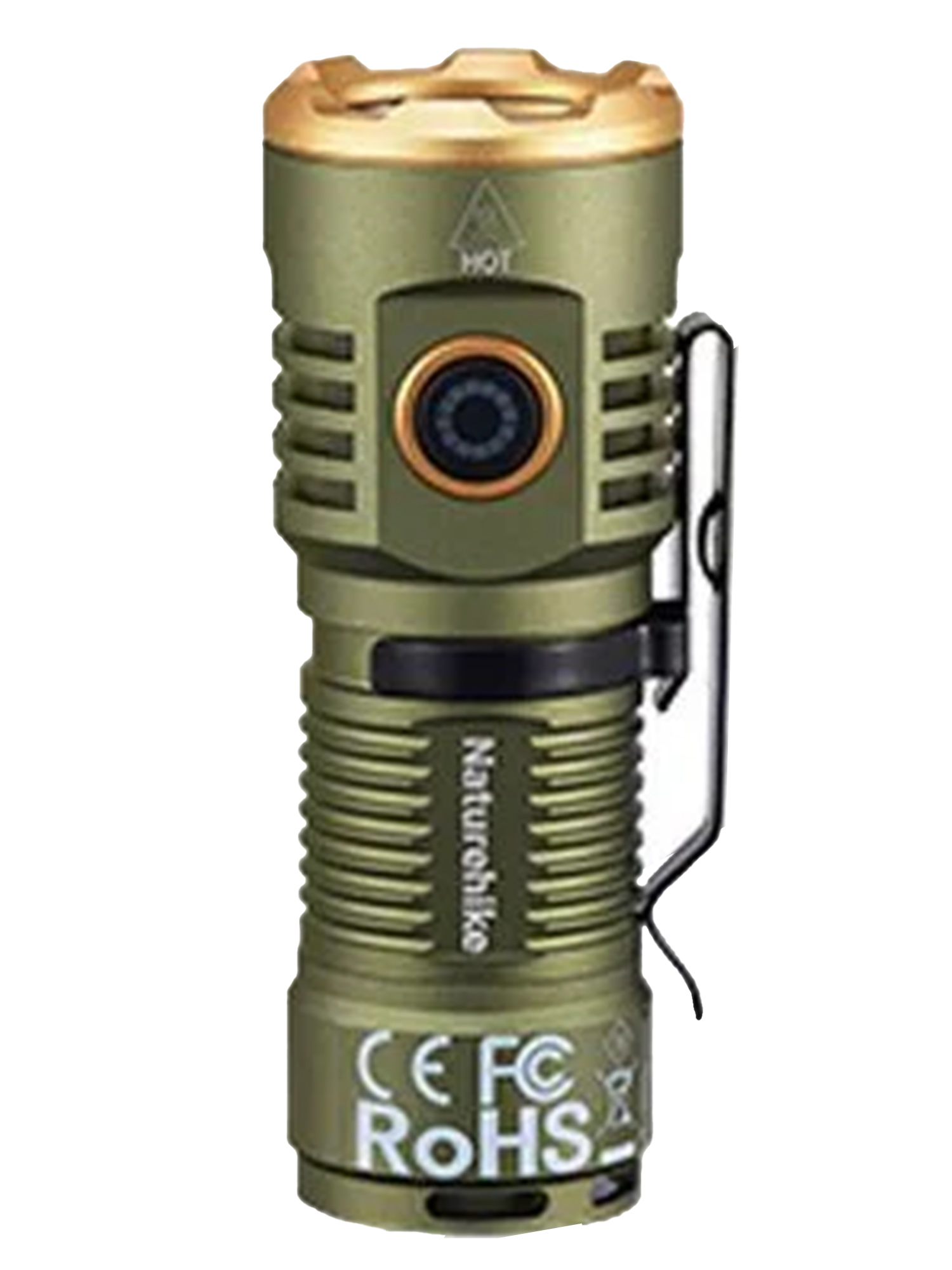 Фонарь кемпинговый Naturehike Outdoor Glare Flashlight S Green (б/р) 2025