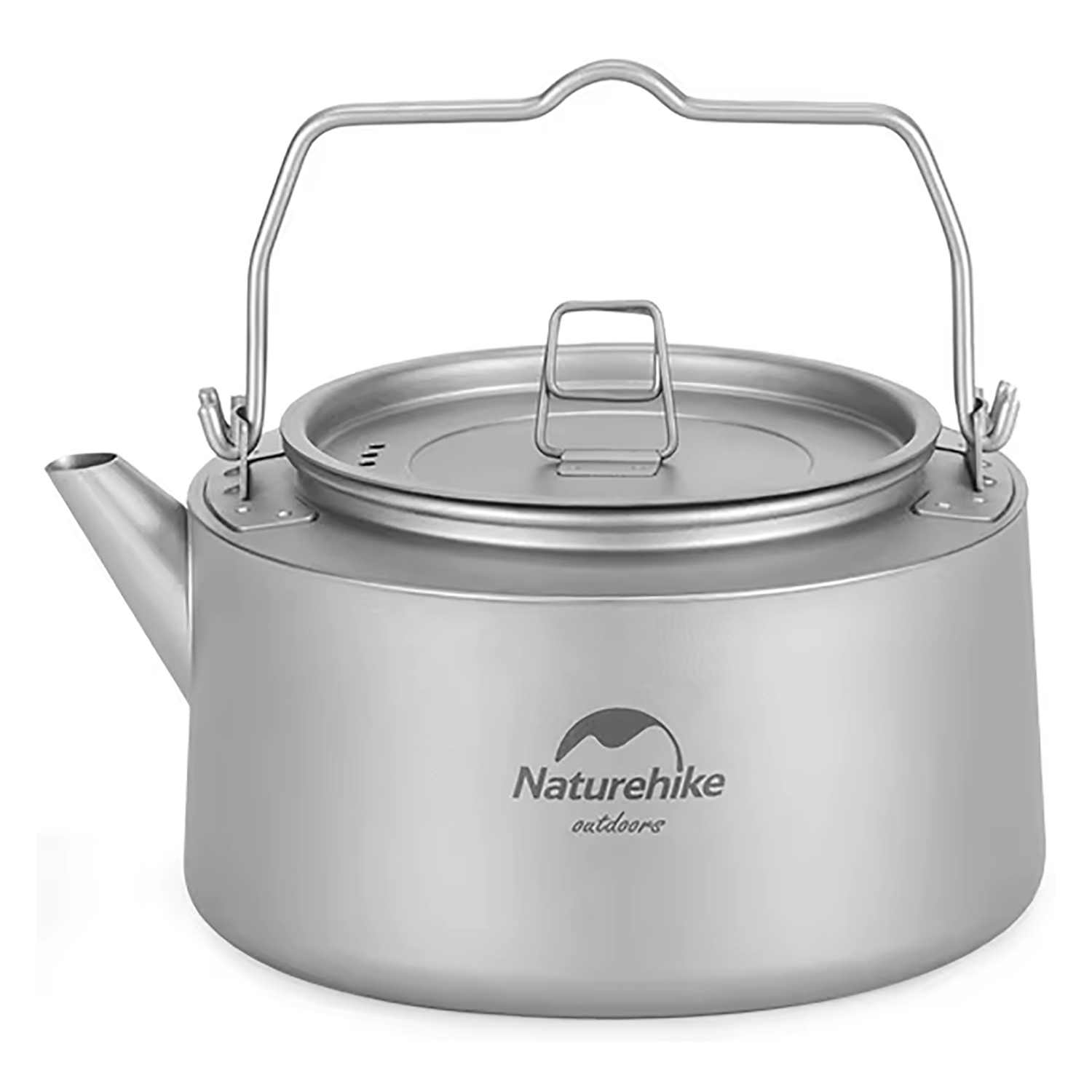 

Чайник Naturehike Titanium Teapot 0.8L Black (б/р) 2025, Серый, Titanium teapot 0.8l