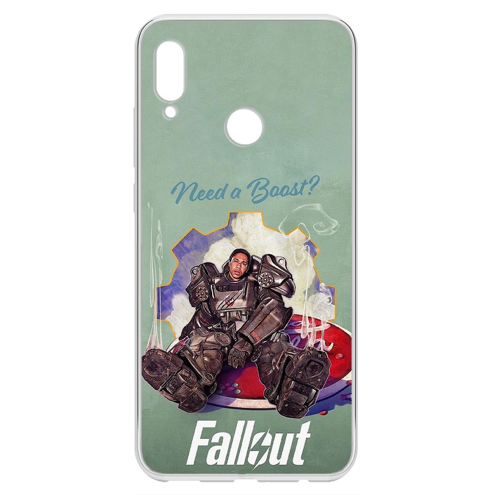 

Чехол-накладка Krutoff Clear Case Фоллаут (Fallout) - Нужно ускорение для Honor 10 Lite, Прозрачный