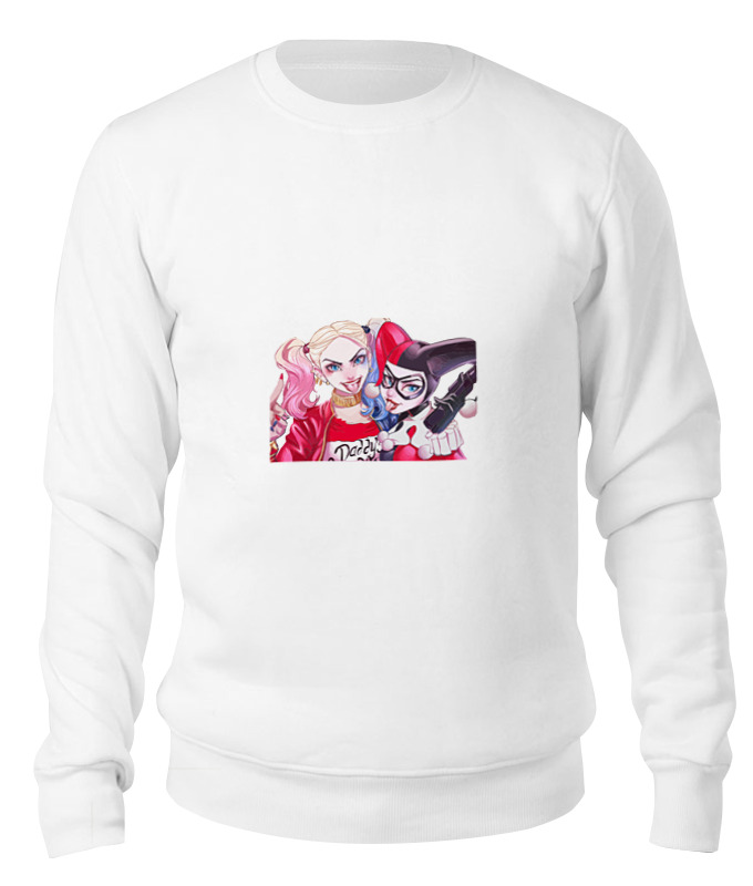 

Свитшот унисекс Printio Харли белый XL, Харли