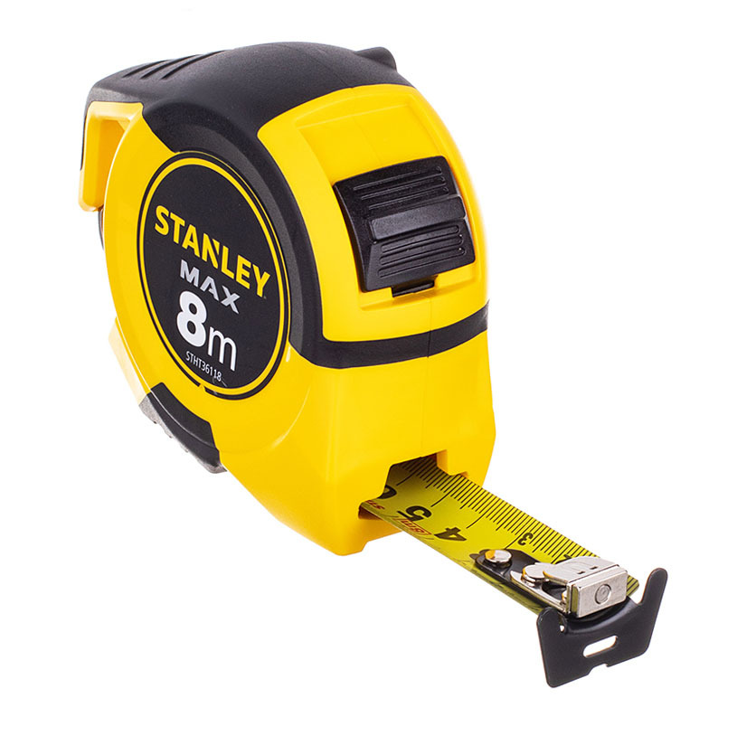 

Рулетка Stanley MAX магнитная 8 м x 25 мм