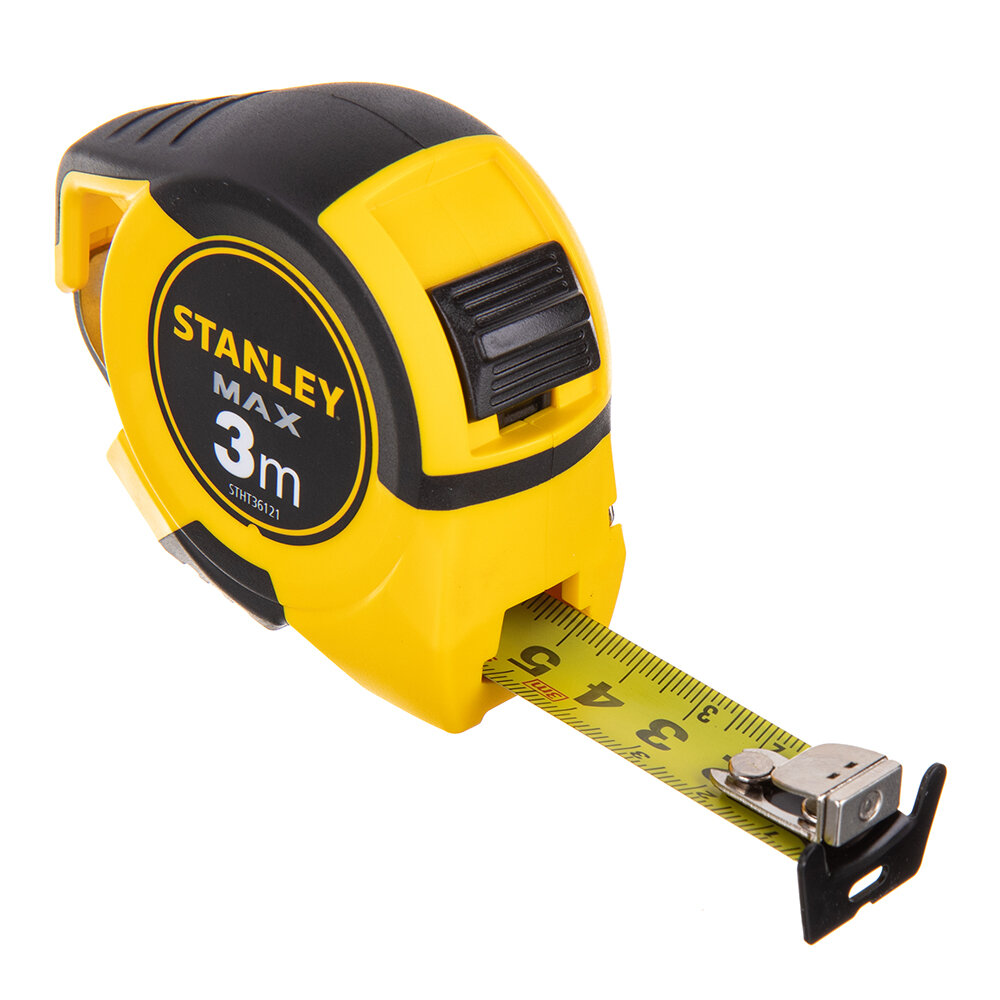 

Рулетка Stanley MAX магнитная 3 м x 19 мм