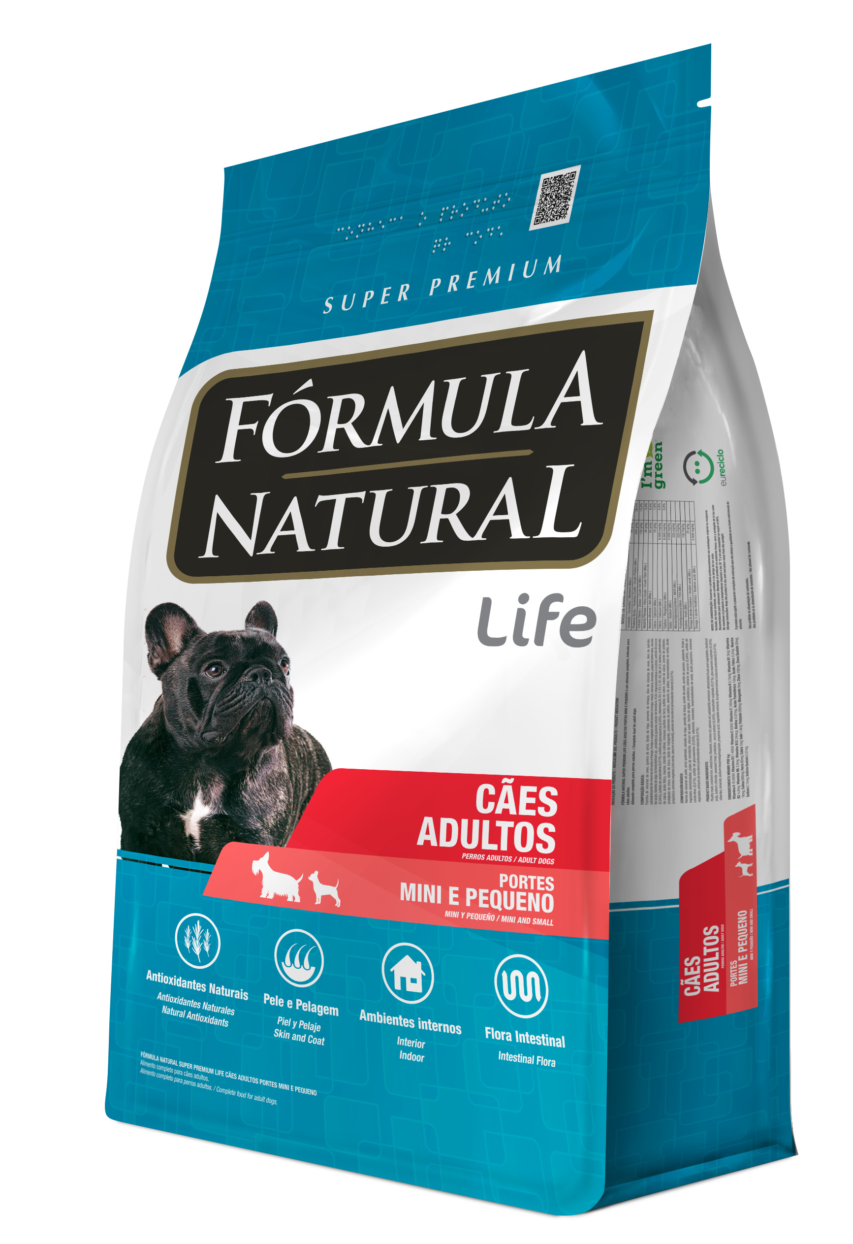 Сухой корм для собак Formula Natural Life, для мелких пород с курицей, 1 кг