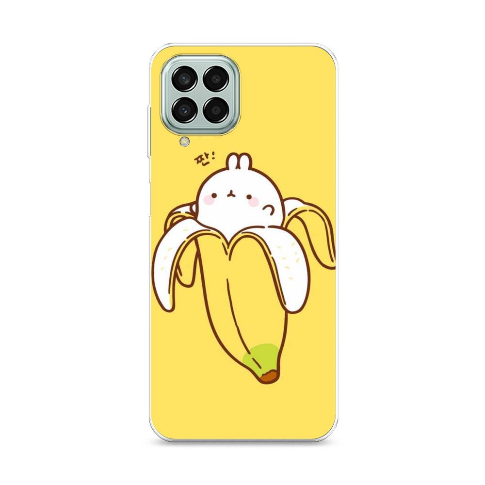 

Чехол Awog на Samsung Galaxy M33 / Самсунг M33 "Зайчик-бананчик", Разноцветный, 2105650-2