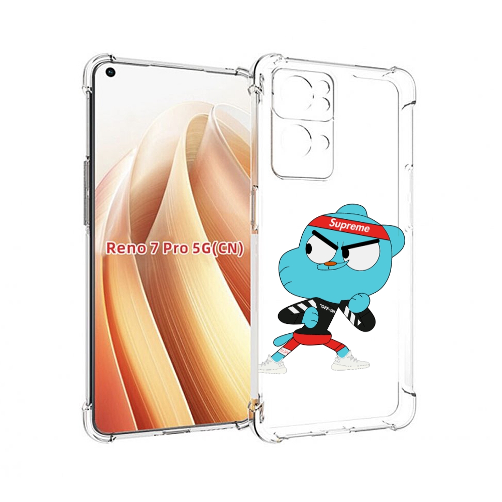 

Чехол MyPads Модный-Гамбол для OPPO Reno7 Pro 5G, Прозрачный, Tocco