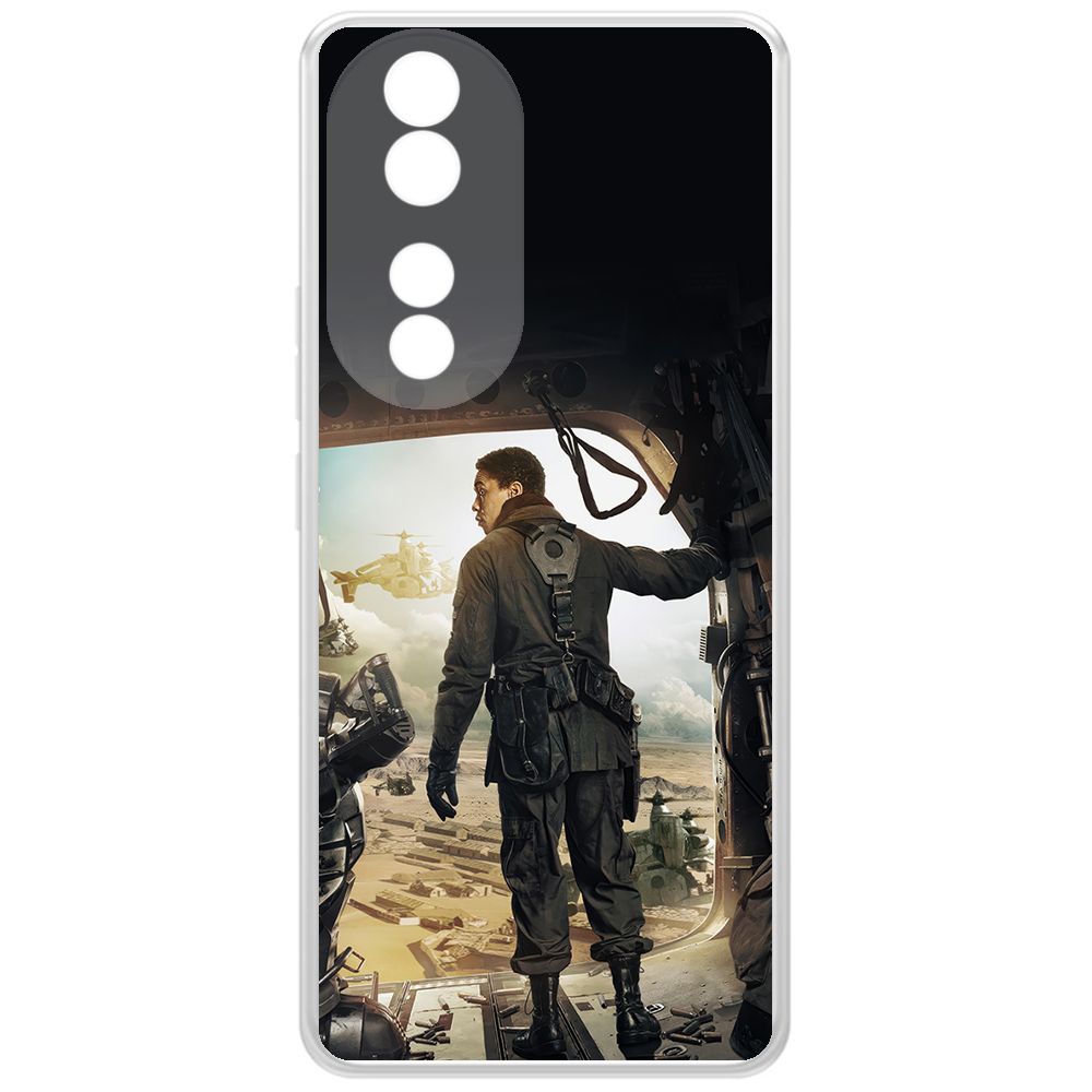 

Чехол-накладка Krutoff Clear Case Фоллаут (Fallout) - Аарон для Honor 90, Прозрачный