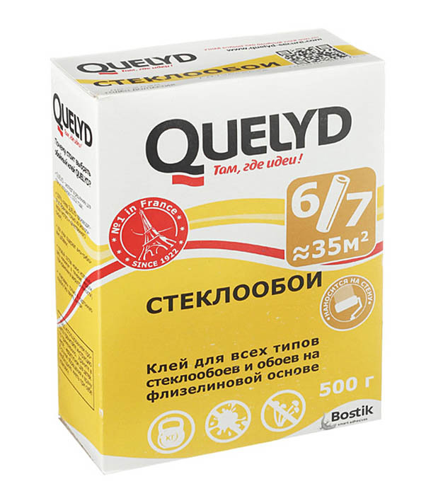 фото Клей для стеклообоев quelyd 500 гр