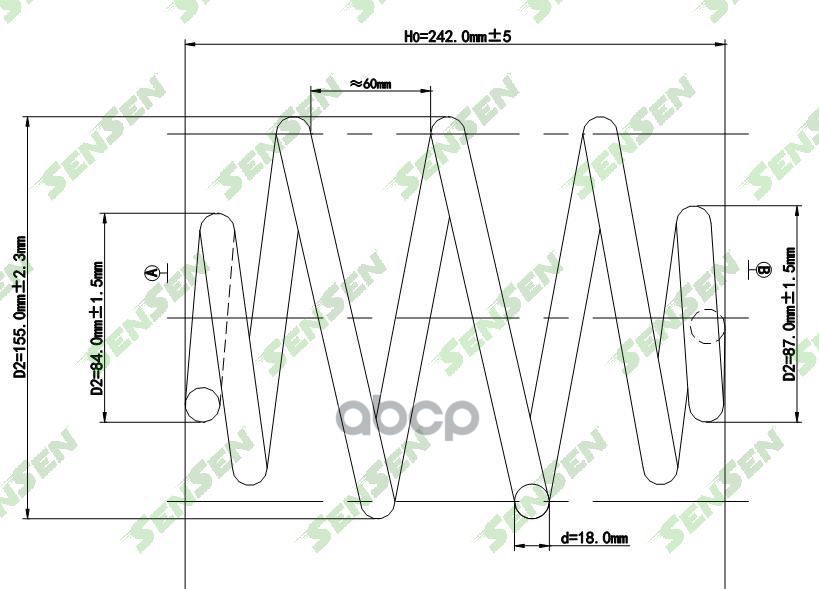 

Пружина подвески задней VW TRANSPORTER IV автобус 90-03, TRANSPORTER IV фургон 90-03