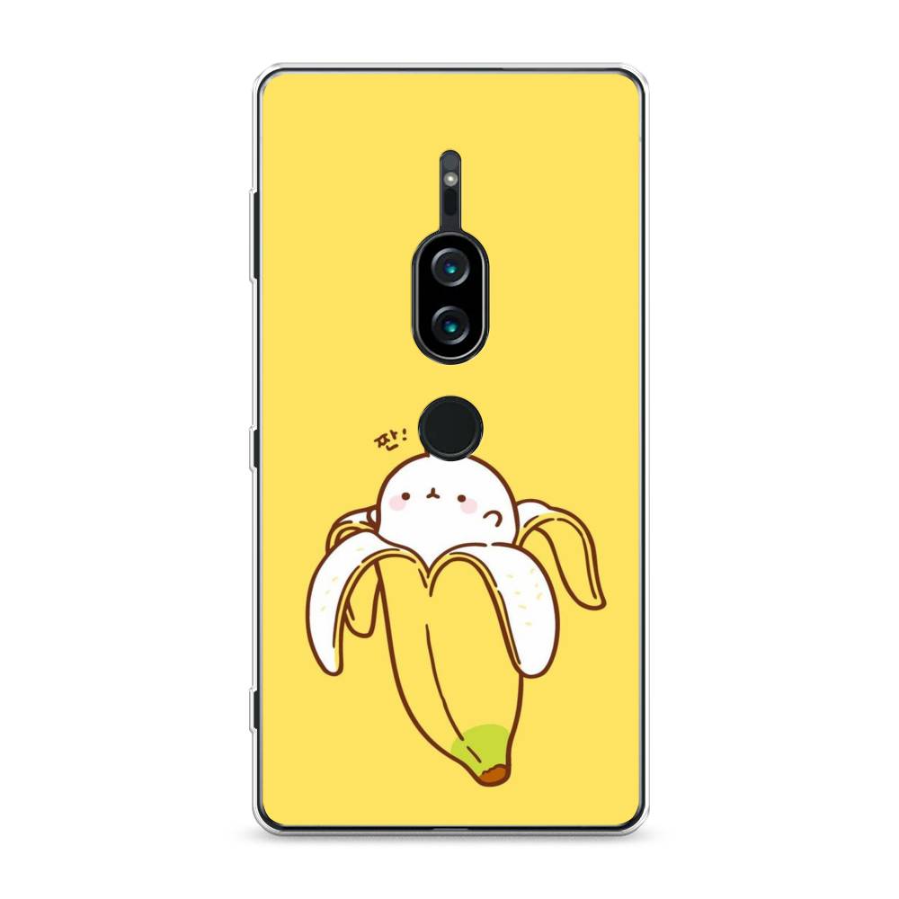 

Силиконовый чехол "Зайчик-бананчик" на Sony Xperia XZ2 Premium, 53350-2