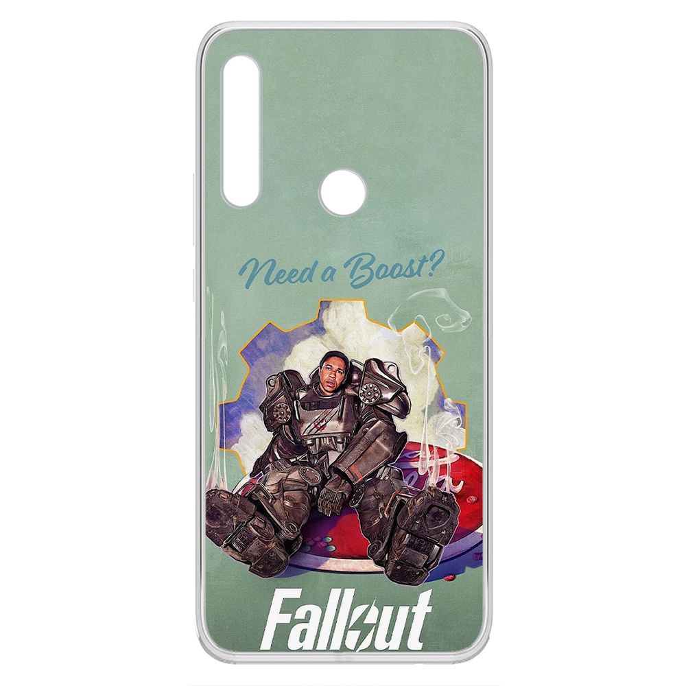 

Чехол-накладка Krutoff Clear Case Фоллаут (Fallout) - Нужно ускорение для Honor 9X