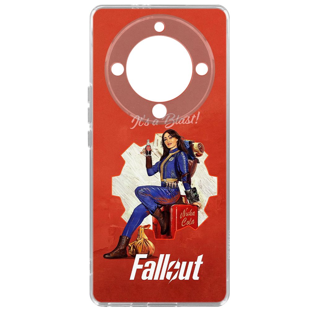 

Чехол-накладка Krutoff Clear Case Фоллаут (Fallout) - Это взрыв! для Honor Magic 5 Lite, Прозрачный