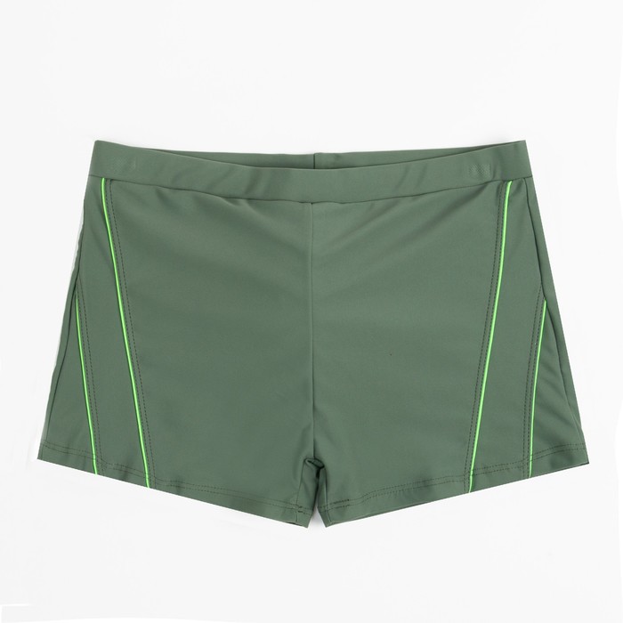 Плавки купальные для мальчика MINAKU Спорт цвет зелёный, рост 110-116